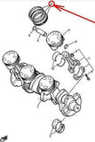 YAMAHA YZF750SP 4JD RING SET STD. SIZE  4FM-11603-00 JAPAN BIKE SPARES DIRECT