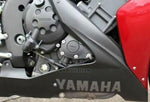 YAMAHA YZFR3 2015 - 2016 COLLAR, SIDE COVER 90387-06857-00 MADE IN THAILAND 4U !