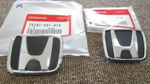 HONDA BEAT PP1 EMBLEM SET FRONT AND REAR 75700-SS1-010 USA ELIGIBLE IMPORTS 25