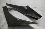 CARBON CANARDS SET FR BUMPER for MITSUBISHI LANCER CT9A EVO9 LANC-EVO9-001 JAPAN