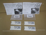 YOKOHAMA WHEEL ADVAN RACING TCIII STICKER WHITE SET OF 4 V0226 ASK BEFORE BUYING