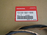 HONDA BEAT PP1 RUBBER A FRONT WINDSHIELD DAM 73125-SS1-000 USA IMPORTS 25 years!