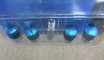 BLUE DESMOND FLAT SUPER LIGHTWEIGHT ALUMINIUM AIR VALVE SET JDM flat air balve