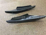 CARBON CANARDS SET for MITSUBISHI LANCER CT9A EVO8 LANC-EVO8-R01 4FRONT BUMPER