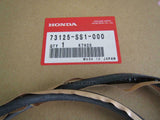 HONDA BEAT PP1 RUBBER A FRONT WINDSHIELD DAM 73125-SS1-000 USA IMPORTS 25 years!