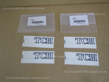 YOKOHAMA WHEEL ADVAN RACING TCIII STICKER WHITE SET OF 4 V0226 ASK BEFORE BUYING