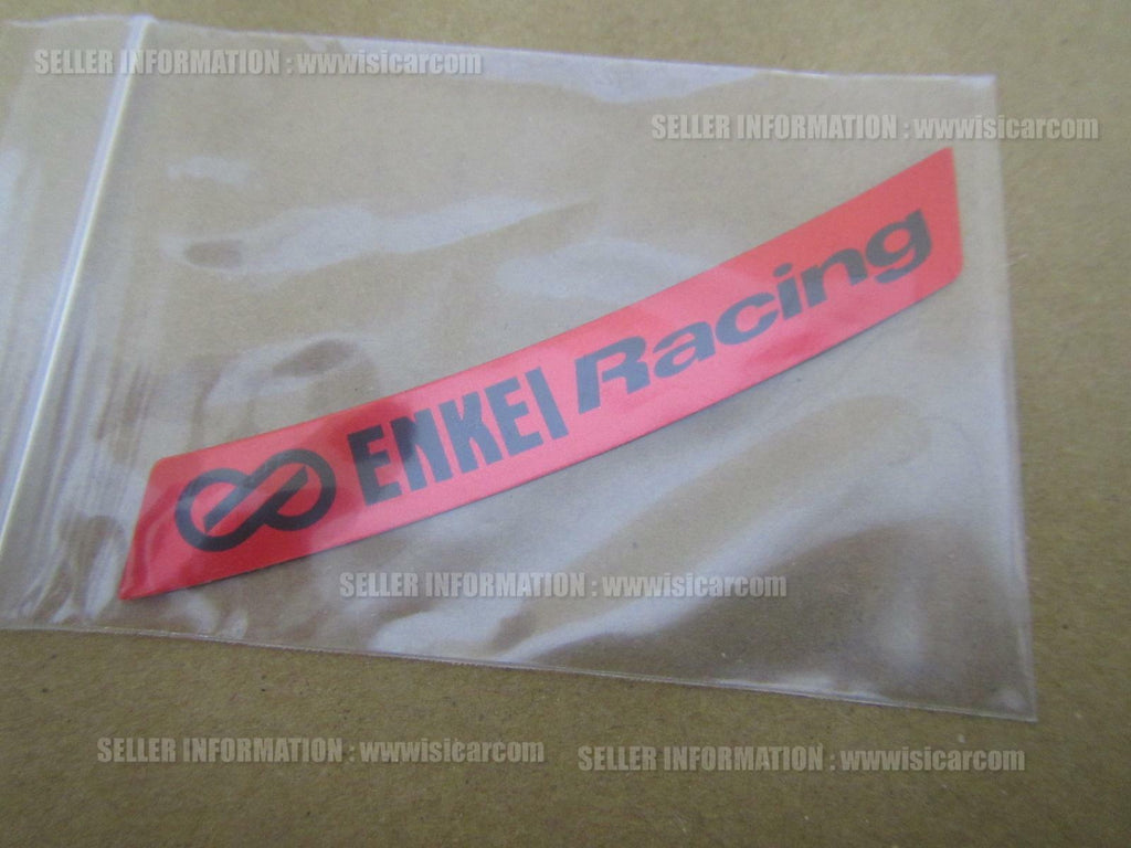 ENKEI RIM STICKER SET ENKEI RACING RED FOR GTC01RR RS05RR WHEEL 99000 ...