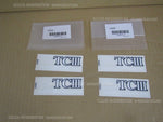 YOKOHAMA WHEEL ADVAN RACING TCIII STICKER WHITE SET OF 4 V0226 ASK BEFORE BUYING