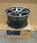 YOKOHAMA ADVAN RACING RGIII 18X10J H5 PCD 114.3 RACING HYPER BLACK alloy wheel !