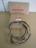 HONDA BEAT PP1 RUBBER A FRONT WINDSHIELD DAM 73125-SS1-000 USA IMPORTS 25 years!