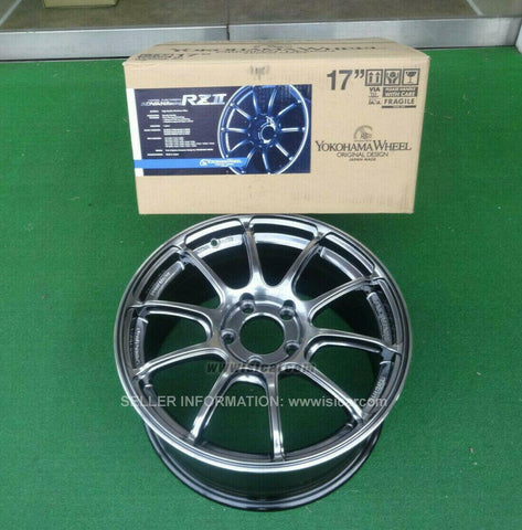 YOKOHAMA WHEELS ADVANRACING RZ II WHEEL 17X8J +54 5H 114.3 PCD HBR COLOR